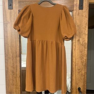 NWT Hyfve small tan/brown dress